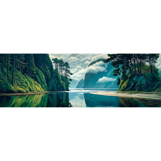 SERENITY COVE canvas art print by Dale Hitchcox