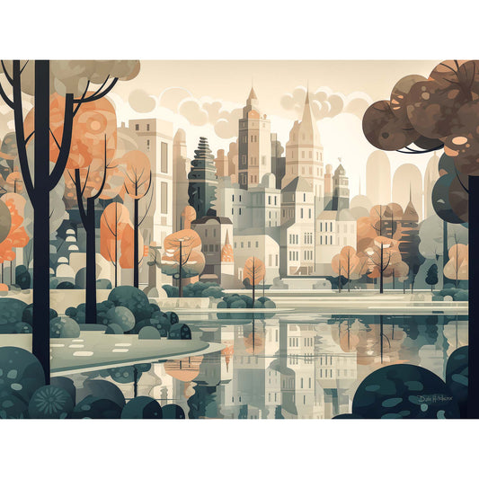 CENTRAL PARK canvas art print by Dale Hitchcox