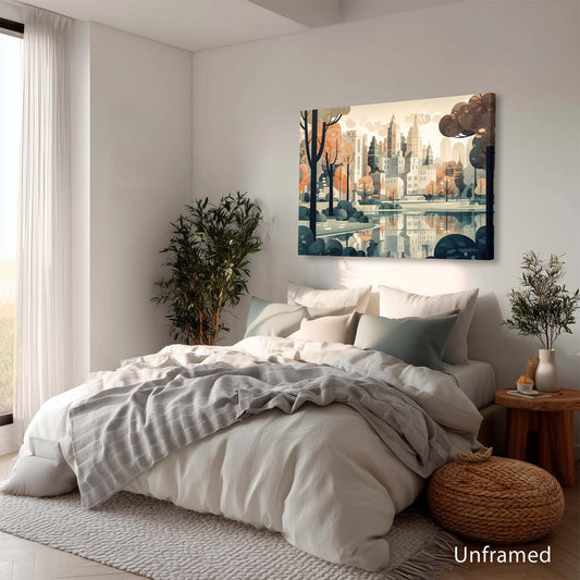 CENTRAL PARK canvas art print by Dale Hitchcox