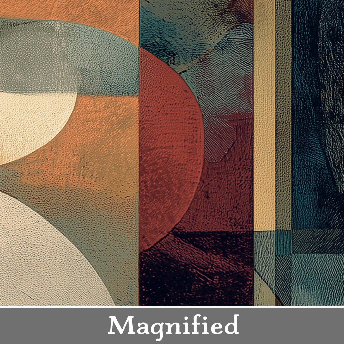 ABSTRACT RHYTHM canvas art print by Dale Hitchcox