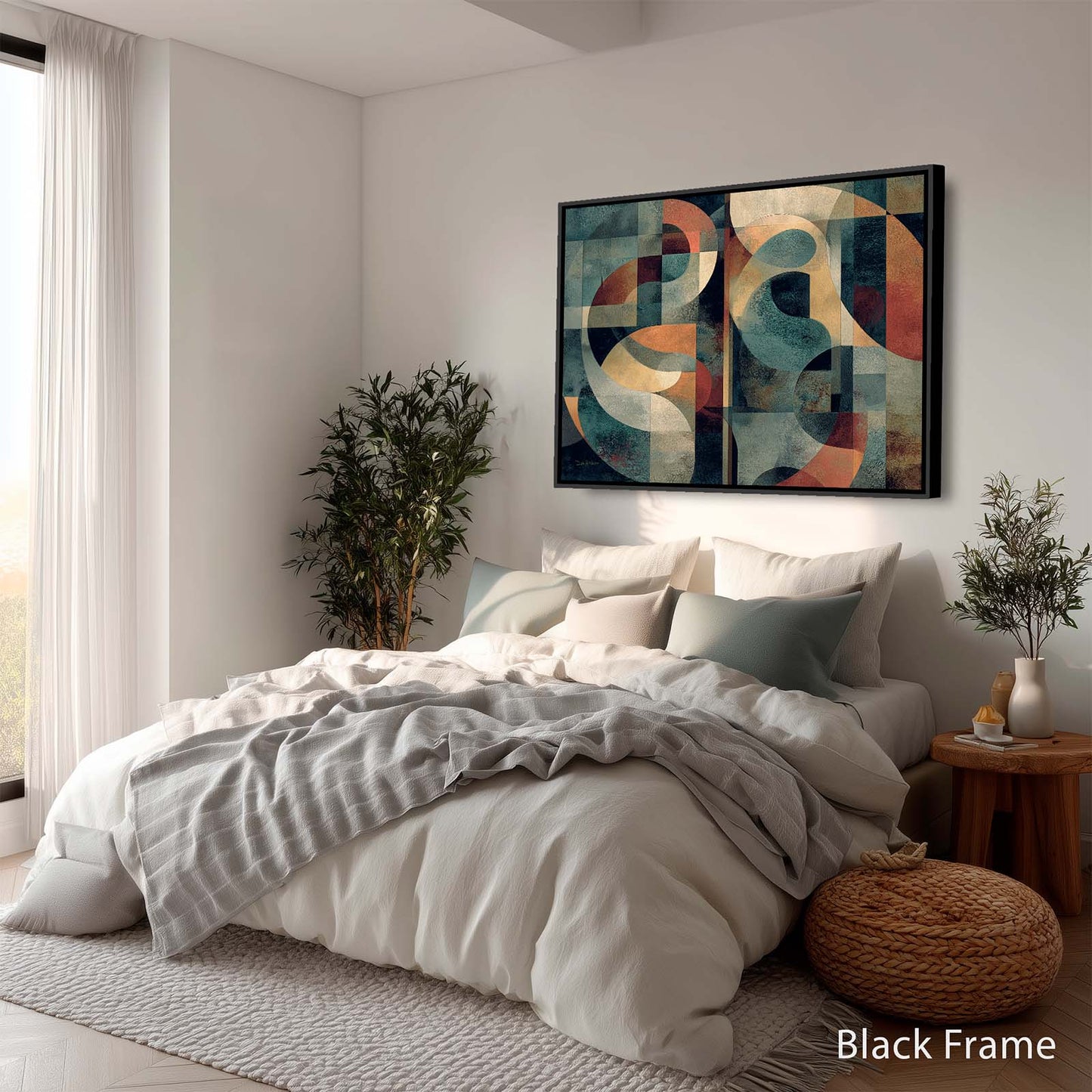 ABSTRACT RHYTHM canvas art print by Dale Hitchcox