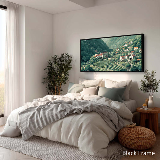 ALPINE VILLAGE canvas art print by Dale Hitchcox
